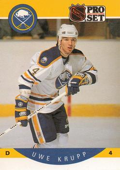 #23 Uwe Krupp - Buffalo Sabres - 1990-91 Pro Set Hockey