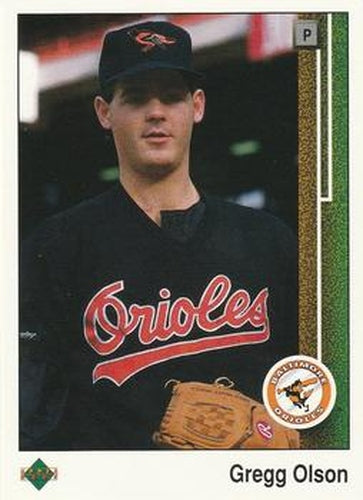 #723 Gregg Olson - Baltimore Orioles - 1989 Upper Deck Baseball
