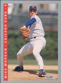 #23 Mike Morgan - Chicago Cubs - 1993 Fleer Baseball