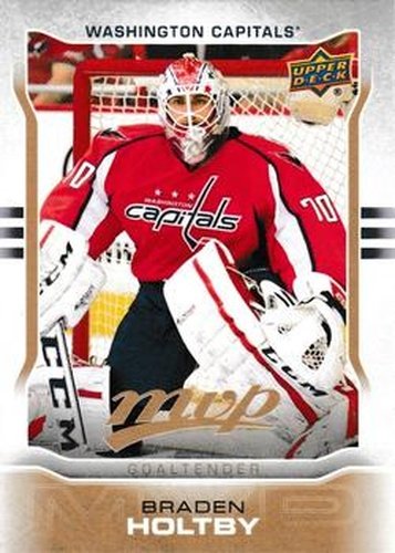 #23 Braden Holtby - Washington Capitals - 2014-15 Upper Deck MVP Hockey