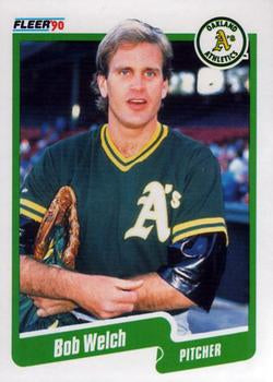 #23 Bob Welch - Oakland Athletics - 1990 Fleer USA Baseball