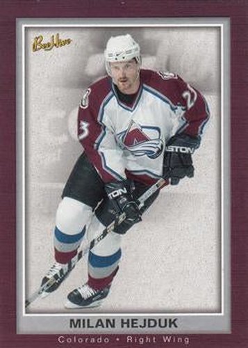 #23 Milan Hejduk - Colorado Avalanche - 2005-06 Upper Deck Beehive Hockey