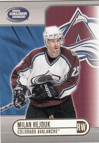#23 Milan Hejduk - Colorado Avalanche - 2003-04 Pacific Calder Hockey