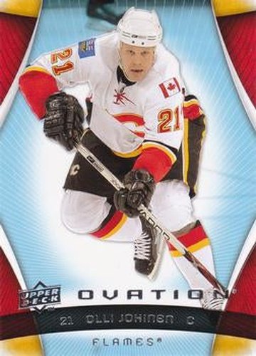 #23 Olli Jokinen - Calgary Flames - 2009-10 Upper Deck Ovation Hockey