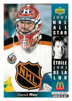 #McD-23 Patrick Roy - Montreal Canadiens - 1993-94 Upper Deck McDonald's Hockey