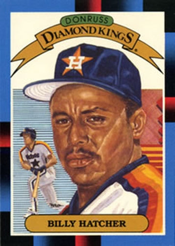#23 Billy Hatcher - Houston Astros - 1988 Donruss Baseball