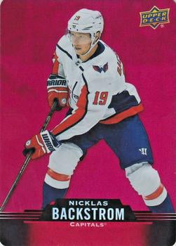 #DC-23 Nicklas Backstrom - Washington Capitals - 2020-21 Upper Deck Tim Hortons Hockey - Red Die Cut