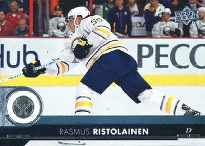 #23 Rasmus Ristolainen - Buffalo Sabres - 2017-18 Upper Deck Hockey