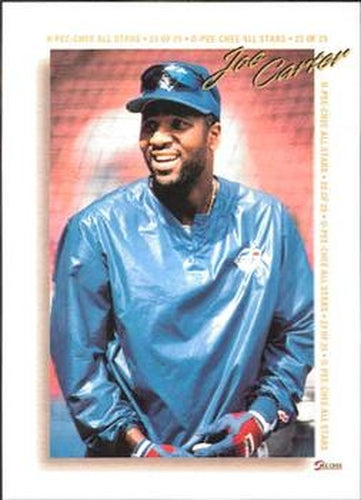 #23 Joe Carter - Toronto Blue Jays - 1994 O-Pee-Chee Baseball - All-Star Redemptions