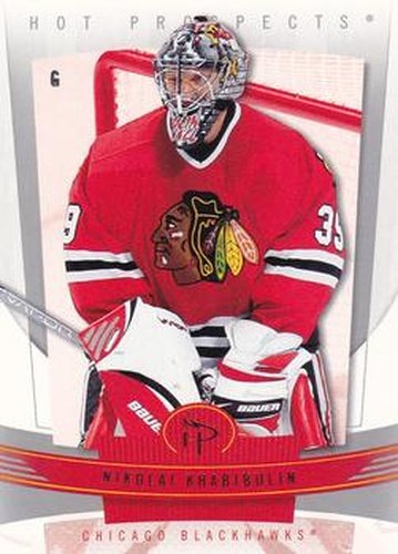 #23 Nikolai Khabibulin - Chicago Blackhawks - 2006-07 Fleer Hot Prospects Hockey