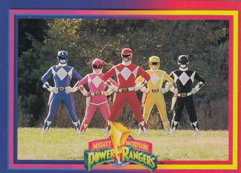 #23 Ready To Defend - 1994 Collect-A-Card Power Rangers