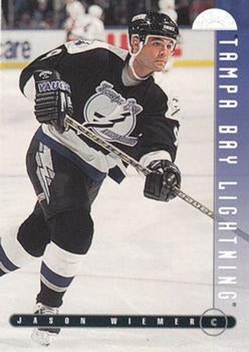#23 Jason Wiemer - Tampa Bay Lightning - 1995-96 Leaf Hockey