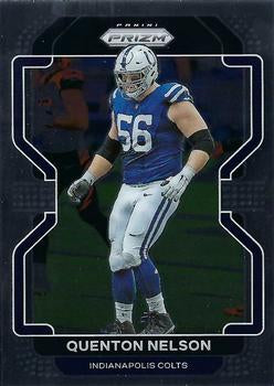 #23 Quenton Nelson - Indianapolis Colts - 2021 Panini Prizm Football