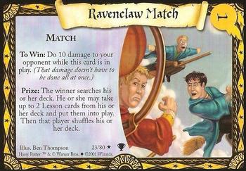 #23 Ravenclaw Match - 2001 Harry Potter Quidditch cup