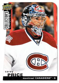 #23 Carey Price - Montreal Canadiens - 2008-09 Collector's Choice Hockey