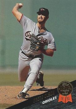 #23 Gregg Olson - Baltimore Orioles - 1993 Leaf Baseball