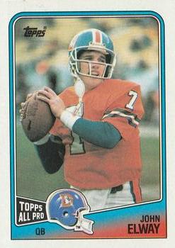 #23 John Elway - Denver Broncos - 1988 Topps Football