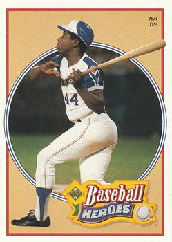 #23 Hank Aaron - Atlanta Braves - 1991 Upper Deck Baseball - Baseball Heroes: Hank Aaron