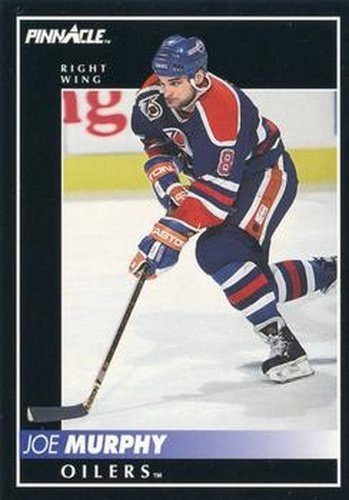 #23 Joe Murphy - Edmonton Oilers - 1992-93 Pinnacle Canadian Hockey