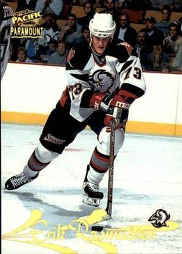 #23 Erik Rasmussen - Buffalo Sabres - 1997-98 Pacific Paramount Hockey