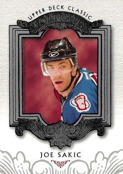 #23 Joe Sakic - Colorado Avalanche - 2003-04 Upper Deck Classic Portraits Hockey