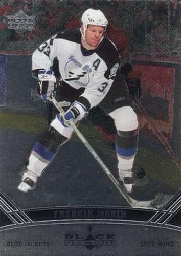 #23 Fredrik Modin - Columbus Blue Jackets - 2006-07 Upper Deck Black Diamond Hockey