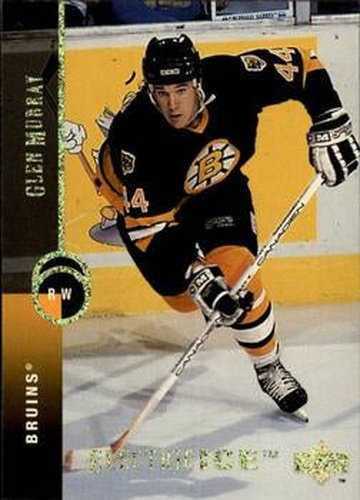 #23 Glen Murray - Boston Bruins - 1994-95 Upper Deck Hockey - Electric Ice