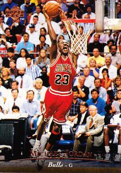 #23 Michael Jordan - Chicago Bulls - 1995-96 Upper Deck Basketball