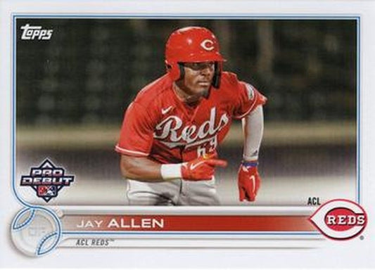 #PD-23 Jay Allen - ACL Reds - 2022 Topps Pro Debut Baseball