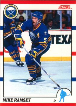 #23 Mike Ramsey - Buffalo Sabres - 1990-91 Score Canadian Hockey