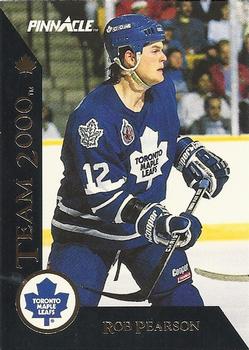 #23 Rob Pearson - Toronto Maple Leafs - 1992-93 Pinnacle Canadian Hockey - Team 2000