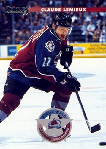 #23 Claude Lemieux - Colorado Avalanche - 1996-97 Donruss Hockey