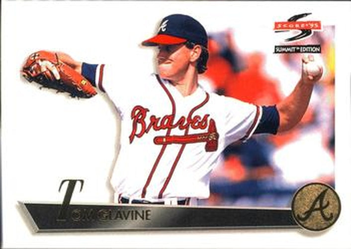 #23 Tom Glavine - Atlanta Braves - 1995 Summit Baseball