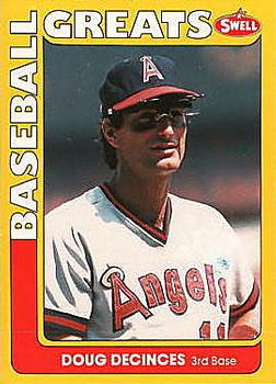 #23 Doug DeCinces - California Angels - 1991 Swell Baseball Greats