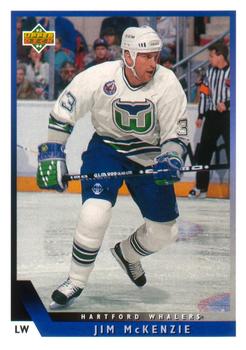 #23 Jim McKenzie - Hartford Whalers - 1993-94 Upper Deck Hockey