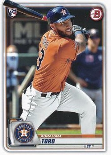 #23 Abraham Toro - Houston Astros - 2020 Bowman Baseball