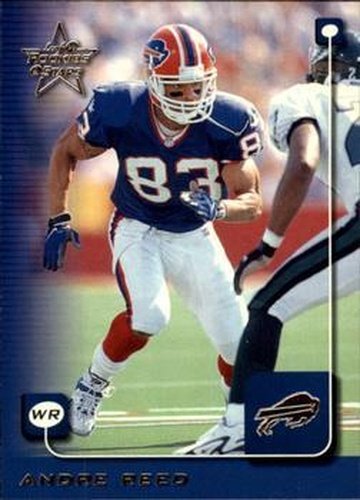 #23 Andre Reed - Buffalo Bills - 1999 Leaf Rookies & Stars Football