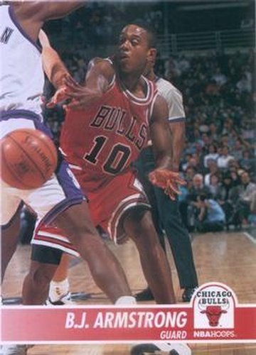 #23 B.J. Armstrong - Chicago Bulls - 1994-95 Hoops Basketball