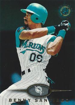 #23 Benny Santiago - Florida Marlins - 1995 Stadium Club Baseball