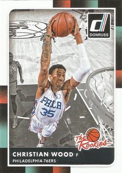 #23 Christian Wood - Philadelphia 76ers - 2015-16 Donruss - The Rookies Basketball