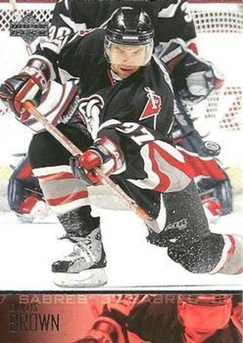 #23 Curtis Brown - Buffalo Sabres - 2003-04 Upper Deck Hockey