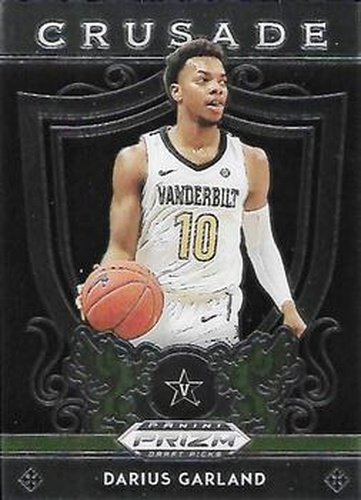 #23 Darius Garland - Vanderbilt Commodores - 2019 Panini Prizm Draft Picks Basketball