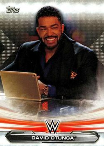 #23 David Otunga - 2019 Topps WWE RAW Wrestling