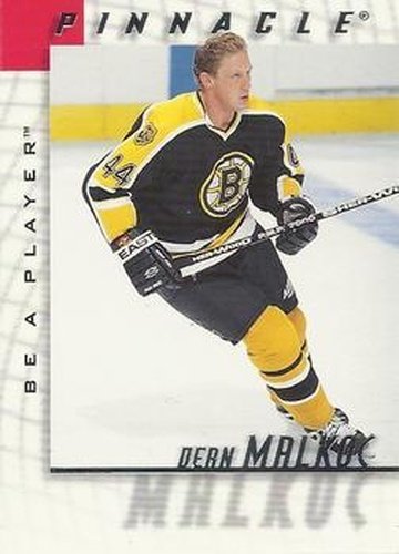 #23 Dean Malkoc - Boston Bruins - 1997-98 Pinnacle Be a Player Hockey