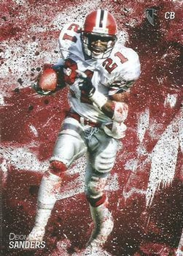 #23 Deion Sanders - Atlanta Falcons - 2014 Topps Fire Football