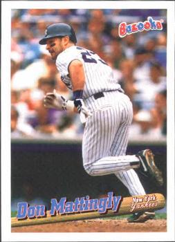 #23 Don Mattingly - New York Yankees - 1996 Bazooka Baseball