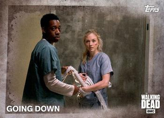 #23 Going Down - 2016 Topps The Walking Dead Season 5