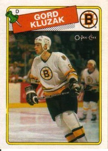 #23 Gord Kluzak - Boston Bruins - 1988-89 O-Pee-Chee Hockey