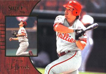 #23 Gregg Jefferies - Philadelphia Phillies - 1996 Select Baseball