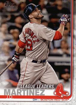 #23 J.D. Martinez - Boston Red Sox - 2019 Topps Baseball